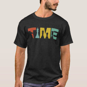 Schach-Grafik Männer Boys Schach-Trainer T-Shirt