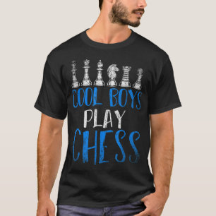 Schach Großmeister Männer Jungen Kinder Coole Jung T-Shirt