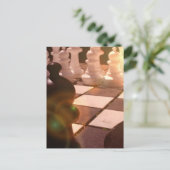 Schach-Großmeisterpostkarte Postkarte (Stehend Vorderseite)