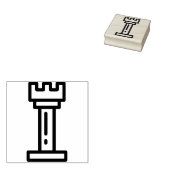 Schach Gummistempel (Stempel)