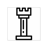 Schach Gummistempel (Prägung)