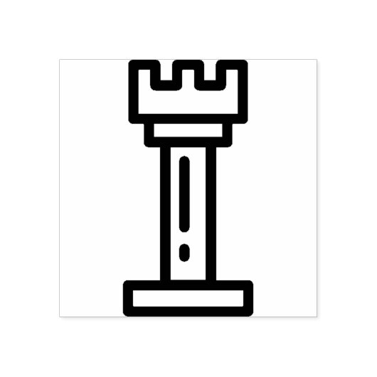 Schach Gummistempel (Prägung)