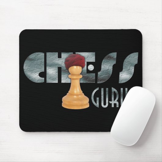 Schach Guru Mousepad (Mit Mouse)