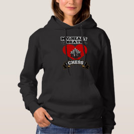 Schach Herz Pieces Strategie Spiel Liebe Passion Hoodie