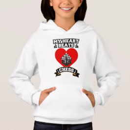 Schach Herz Pieces Strategie Spiel Liebe Passion Hoodie