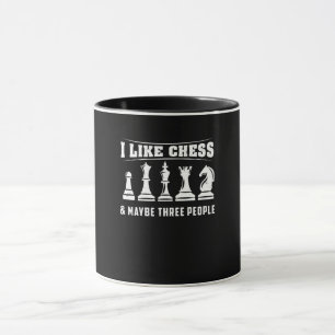 Schach - Ich mag Schach Tasse