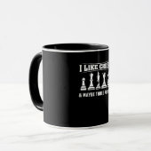 Schach - Ich mag Schach Tasse (Vorderseite Links)