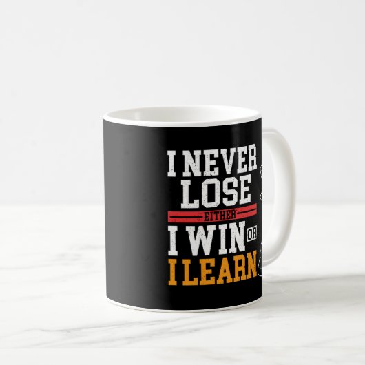 Schach ich nie verlieren, entweder gewinne ich ode kaffeetasse (VorderseiteRechts)