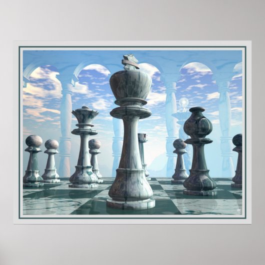 Schach II Poster (Vorne)