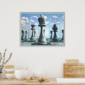 Schach II Poster (Küche)