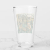Schach in den Gellert-Bädern Budapest Ungarn Glas (Rückseite)