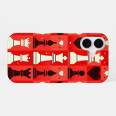 Schach iPhone 16 Hülle (Rückseite (Horizontal))