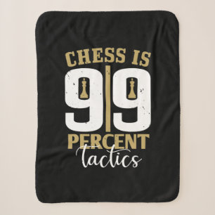 Schach ist 99 Prozent Taktik Sherpadecke