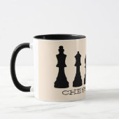Schach ist die Tasse des Lebens (Links)