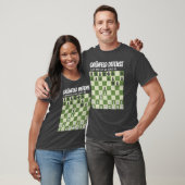 Schach ist Leben - Grünfeld-Verteidigung T-Shirt (Unisex)