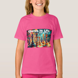 Schach ist Leben - spielen wir T-Shirt