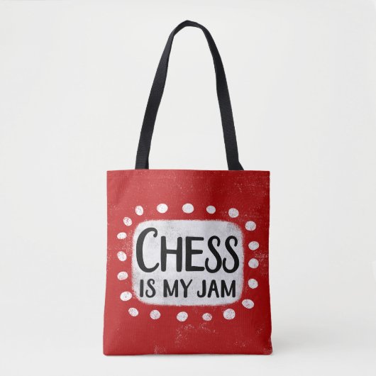 Schach ist meine Jam Tote Tasche (Vorderseite)