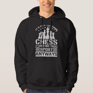 Schach ist nicht langweilig, es ist ein intelligen hoodie