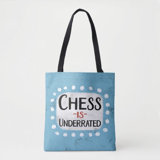 Schach ist zu viel Tasche (Vorderseite)