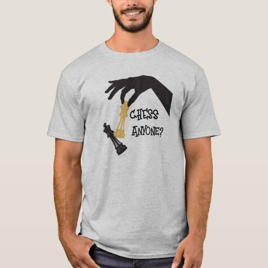 Schach jedermann T-Shirt (Vorderseite)