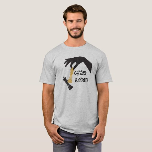 Schach jedermann T-Shirt (Vorne ganz)