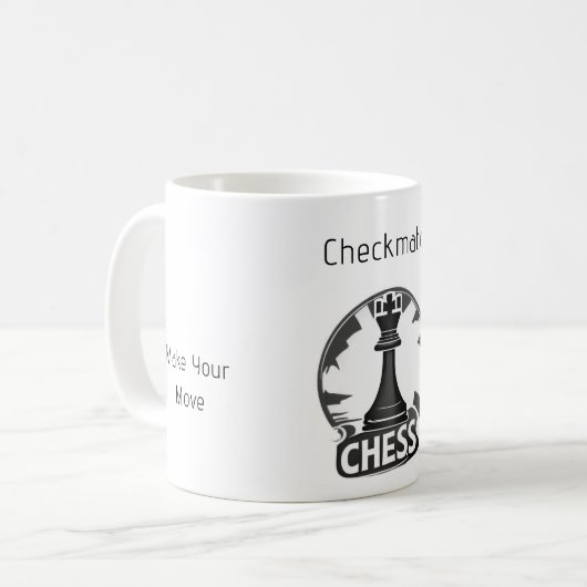 Schach Kaffeetasse (Vorderseite Links)