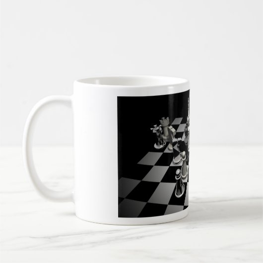 Schach Kaffeetasse (Links)