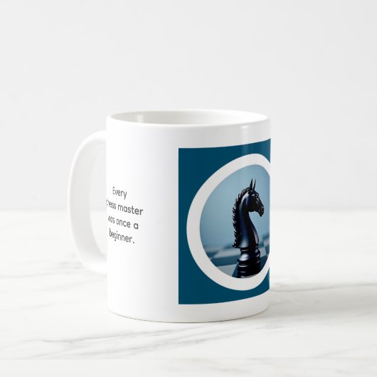 Schach Kaffeetasse (Vorderseite Links)
