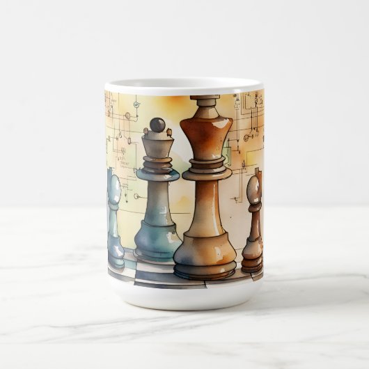 Schach Kaffeetasse (Mittel)