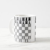 Schach Kaffeetasse (Vorderseite Links)
