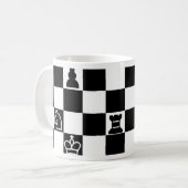 Schach Kaffeetasse (Vorderseite Links)