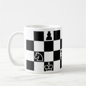 Schach Kaffeetasse (Links)