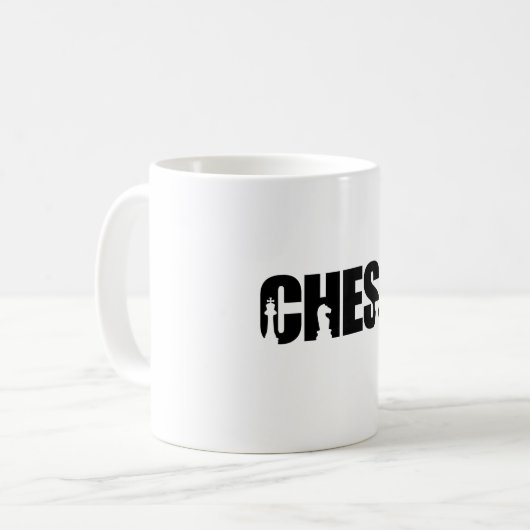 Schach Kaffeetasse (Vorderseite Links)