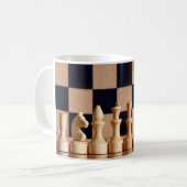 Schach Kaffeetasse (Vorderseite Links)