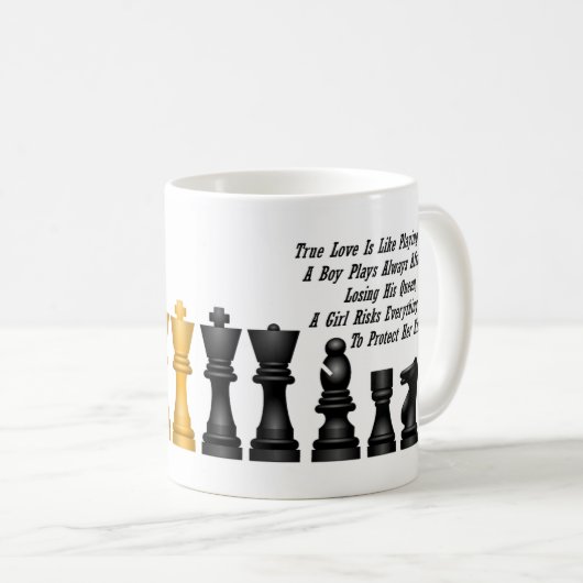Schach Kaffeetasse (VorderseiteRechts)