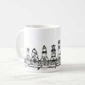 Schach Kaffeetasse (Vorderseite Links)