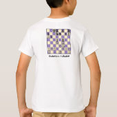 Schach-Kamerad in 1 Puzzlespiel #2 scherzt T - T-Shirt (Rückseite)