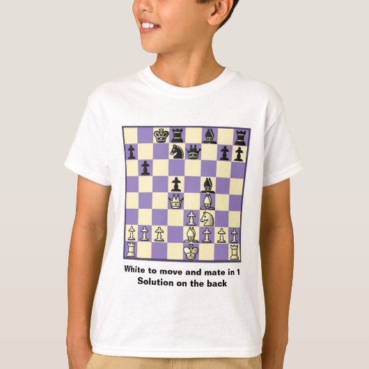 Schach-Kamerad in 1 Puzzlespiel #2 T-Shirt (Vorderseite)