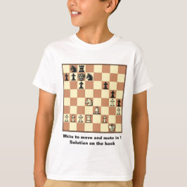 Schach-Kamerad in 1 Puzzlespiel #3 T-Shirt