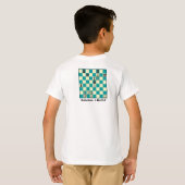 Schach-Kamerad in 1 T - Shirt des Puzzlespiel-#1 (Schwarz voll)