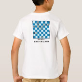 Schach-Kamerad in 2 Puzzlespiel #1 T-Shirt (Rückseite)