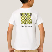 Schach-Kamerad in 2 Puzzlespiel #2 T-Shirt (Rückseite)
