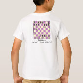 Schach-Kamerad in 2 Puzzlespiel #3 T-Shirt (Rückseite)