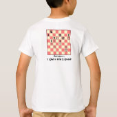 Schach-Kamerad in 2 Puzzlespiel #4 T-Shirt (Rückseite)