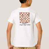 Schach-Kamerad in 2 Puzzlespiel #6 T-Shirt (Rückseite)