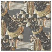 Schach-Kampf-Schach-Brett Stoff (Nahaufnahme)