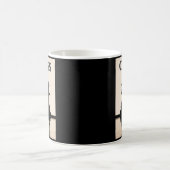 Schach Karo Mate, Schachspieler Kaffeetasse (Mittel)