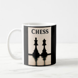 Schach Karo Mate, Schachspieler Kaffeetasse