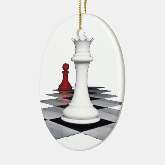 Schach Keramikornament (Links)