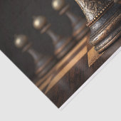 Schach King Decoupage Seidenpapier (Ausschnitt)